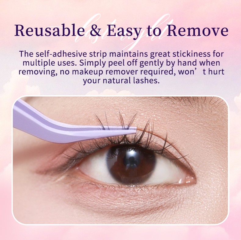 FREE shipping capped at US$20 arrow-logo LMLTOP Lash Clusters Kit Segmented self-adhesive eyelashes for Beginners Eyelash Clusters Kit Lashes Clusters Kit Cluster Lashes Y072