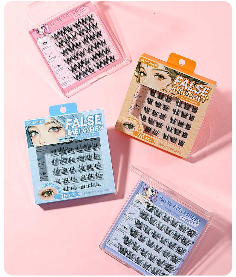 FREE shipping capped at US$20 arrow-logo LMLTOP Lash Clusters Kit Segmented self-adhesive eyelashes for Beginners Eyelash Clusters Kit Lashes Clusters Kit Cluster Lashes Y072