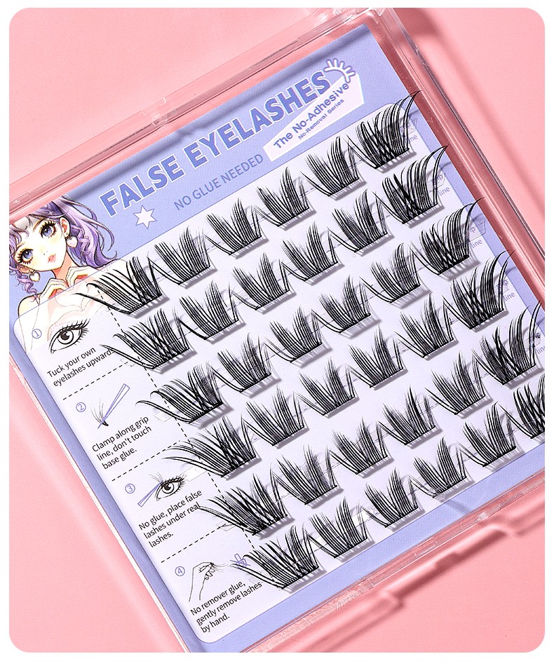 FREE shipping capped at US$20 arrow-logo LMLTOP Lash Clusters Kit Segmented self-adhesive eyelashes for Beginners Eyelash Clusters Kit Lashes Clusters Kit Cluster Lashes Y072