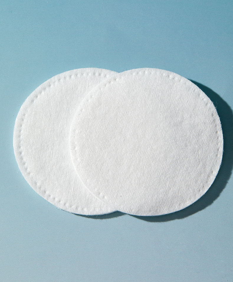 Wholesale Disposable Facial Cleansing 3 Layer High Quality Cotton Pads for Makeup Remover Skin Care Cosmetic V31