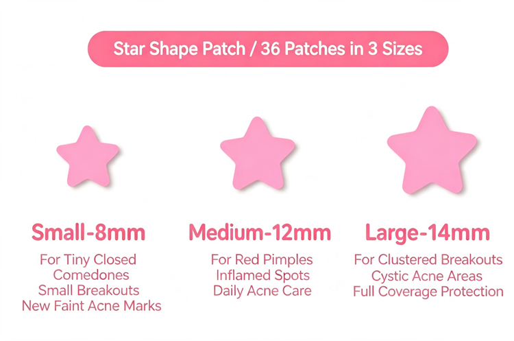 New Hydrocolloid Salicylic Acid Acne Pimple Patch Facial Acne Treatment Dots for Invisible Breathable Vegan Patch For Korean Y026