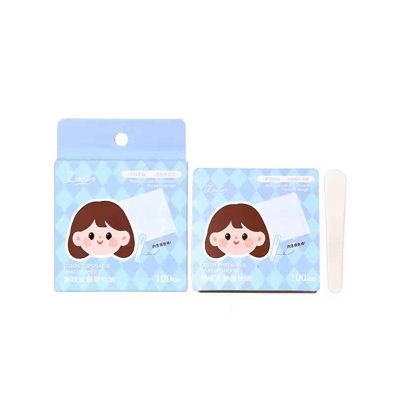 Disposable Foundation Mixing Paper Tear-off Palette Adjusting 100 Sheets for Concealer Makeup Artist Cosmetic Blending Tool Y028