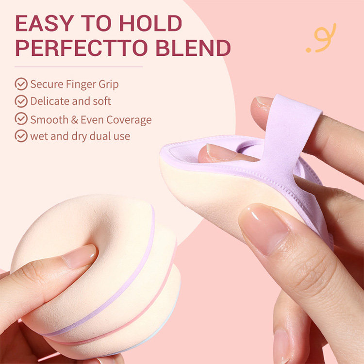Marshmallow Teardrop Large Cosmetic Puff Makeup Sponge Blender Latex Free Finger Strap Soft Foundation Setting Powder Puff Y069 Marshmallow Teardrop Large Cosmetic Puff Makeup Sponge Blender Latex Free Finger Strap Soft Foundation Setting Powder Puff Y069