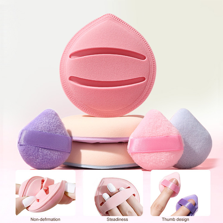 Marshmallow Teardrop Large Cosmetic Puff Makeup Sponge Blender Latex Free Finger Strap Soft Foundation Setting Powder Puff Y069 Marshmallow Teardrop Large Cosmetic Puff Makeup Sponge Blender Latex Free Finger Strap Soft Foundation Setting Powder Puff Y069