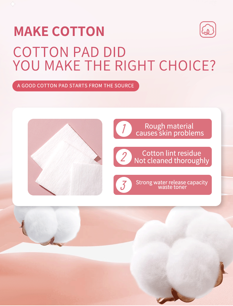 LMLTOP Lint Free Pure Cotton Facial Pads 100Pcs Square Soft Gentle Makeup Remover Cotton Pads For Deep Cleansing Skincare V33 LMLTOP Lint Free Pure Cotton Facial Pads 100Pcs Square Soft Gentle Makeup Remover Cotton Pads For Deep Cleansing Skincare V33