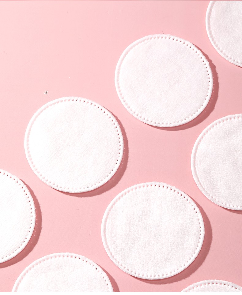 Jieliesi Wholesale Cotton Make-up Pads Round Shape Soft Absorbing Facial Cleansing Pads Disposable Makeup Remover Cotton Pads JLS4176 JLS6248 JLS1985