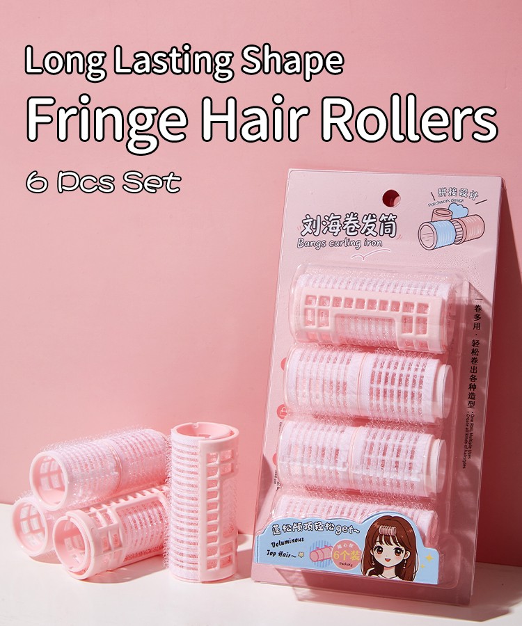 LMLTOP Wholesale Splicable Bangs Hair Rollers Self-Adhesive Fringe Curler Heat-Free Volume Hair Roller Portable Styling Tool TX12 LMLTOP Wholesale Splicable Bangs Hair Rollers Self-Adhesive Fringe Curler Heat-Free Volume Hair Roller Portable Styling Tool TX12