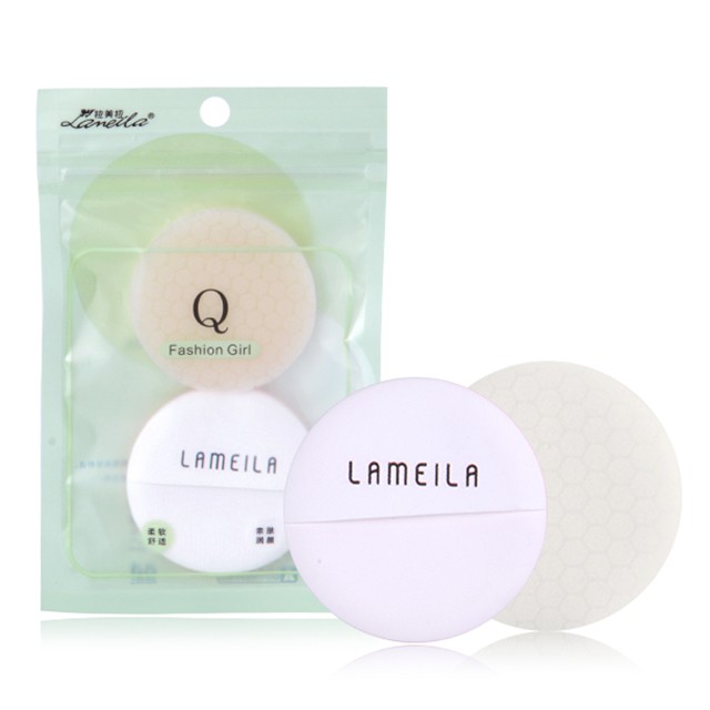 Lameila Round soft latex free foundation powder puff beauty makeup sponge cosmetic puff A746