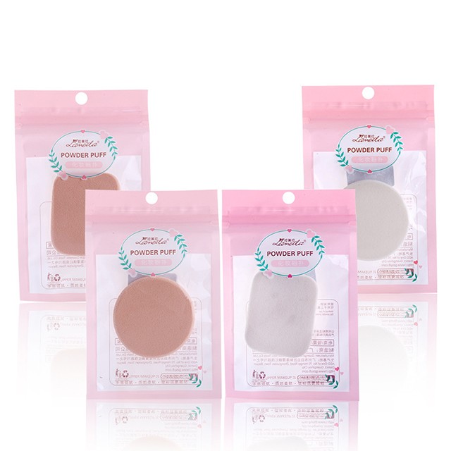 Lameila Wholesale Round Square Shape Powder Puff Beauty Foundatione Makeup Sponge Puff B0204