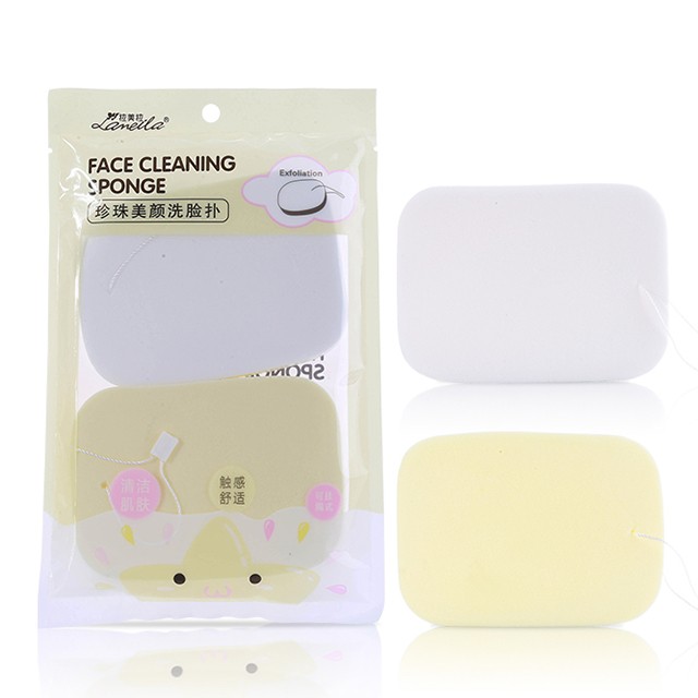 Lameila skin friendly makeup remover face clean sponge massage beauty facial cleansing sponge B2122