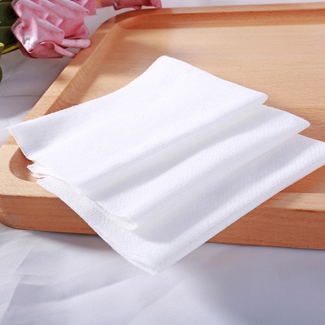 Lameila 60pcs private label facial makeup removal cotton pad thin disposable meash face cleaning towel B251