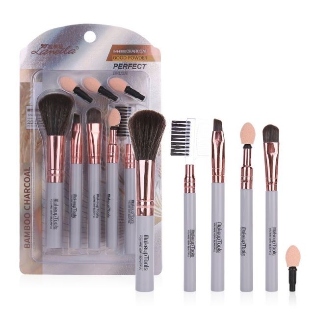 Lameila Premium Luxury 5pcs Large Wholesale Makeup Brush Set Customize Makeup Brushes Private Label L0961