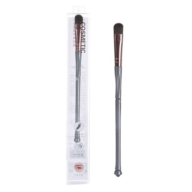 Lameila hot selling custom printed logo plastic handle eyeshade brush make up brush customize makeup brush B0513