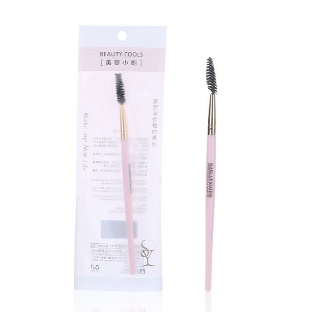 OEM custom private label eyebrow brush wholesale professional cosmetic eyelash brush B0476