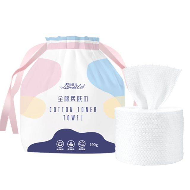 Lameila Facial Tissue Pearl Pattern Cleansing Towel Beauty skin care Makeup Remover Cotton Soft Disposable Towel B338