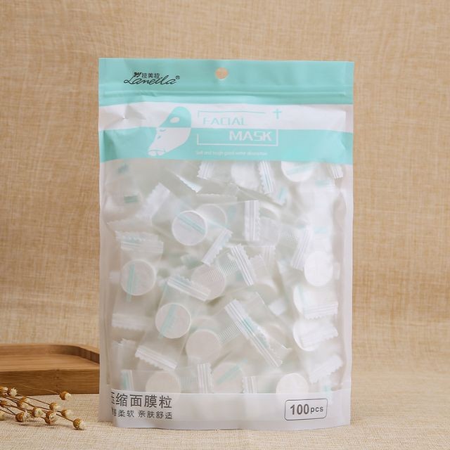 Lameila 100pcs DIY Face care tool disposable cotton compressed tablet facial mask sheet D0864 Lameila 100pcs DIY Face care tool disposable cotton compressed tablet facial mask sheet D0864