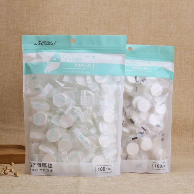 Lameila 100pcs DIY Face care tool disposable cotton compressed tablet facial mask sheet D0864 Lameila 100pcs DIY Face care tool disposable cotton compressed tablet facial mask sheet D0864