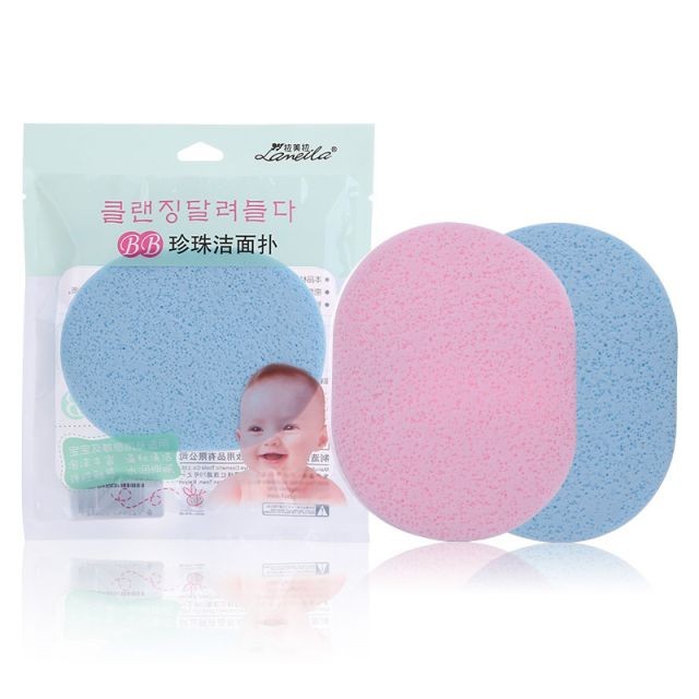 Lameila wholesale baby skin care exquisite deeply clean sponge exfoliating remove face cleaning sponge B0074