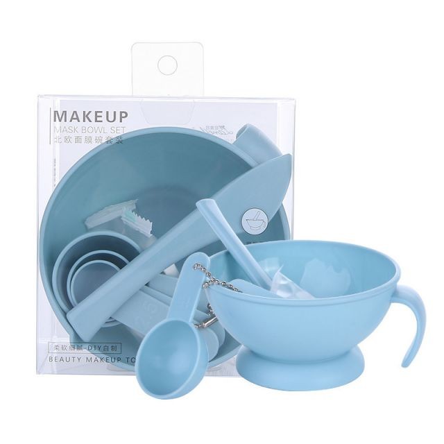 Mask Mixing Bowl New Arrival Set 4 in 1 Cosmetic DIY Face ClayMask Bowl Set for Beauty Salon