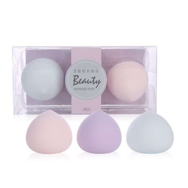 Lameila Colorful Peach Shape Puff Beauty Cosmetic New Face Soft Sponge Makeup Blender A80134