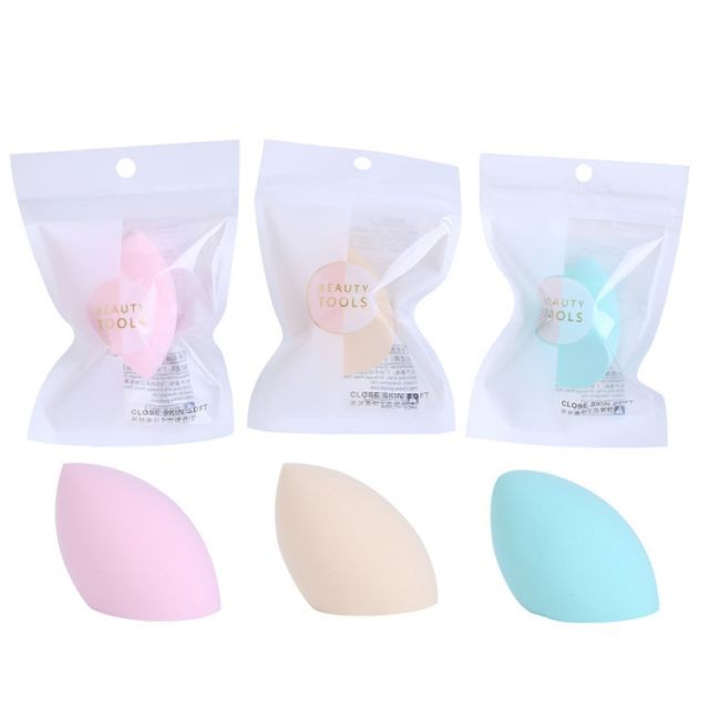 Wholesale custom makeup Foundation blender sponge powder puff private label latex free soft pink beauty makeup sponge A79946