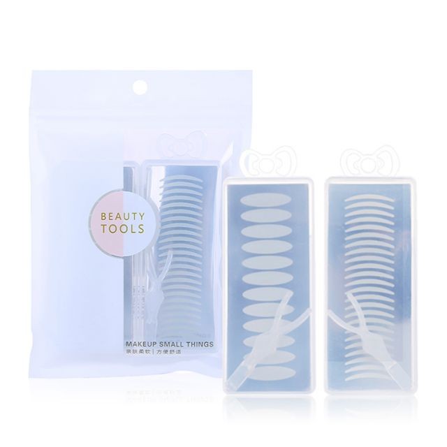 Lameila 100Pairs Narual Invisible Waterproof Double Eyelid Tape A189