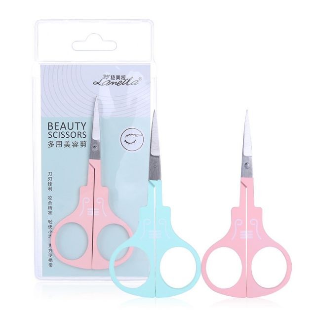 Professional Precision Trimmer Eyebrow Eyelash Hair Remover Tool Premium Eyebrow Scissors for Facial Hair