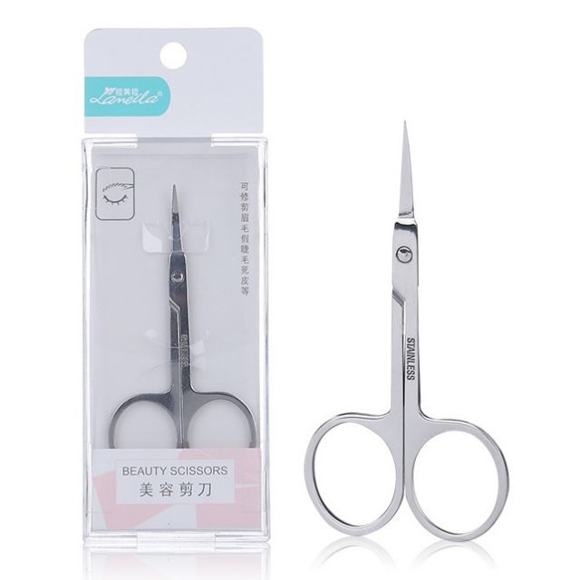 Lameila Cosmetic Eyelash Hair Remover Beauty Scissor Stainless Steel Eyebrow Scissor A0404