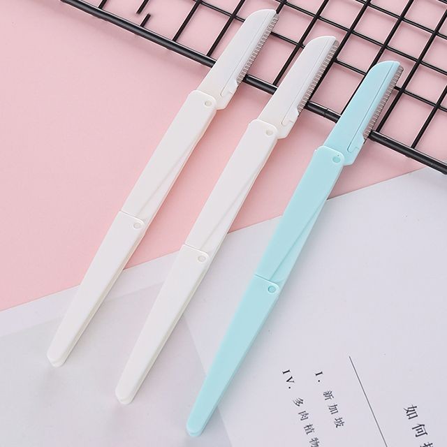 Lamiela 3pcs New style cosmetic tools safety razor three layer foldable facial eyebrow razor A937 Lamiela 3pcs New style cosmetic tools safety razor three layer foldable facial eyebrow razor A937