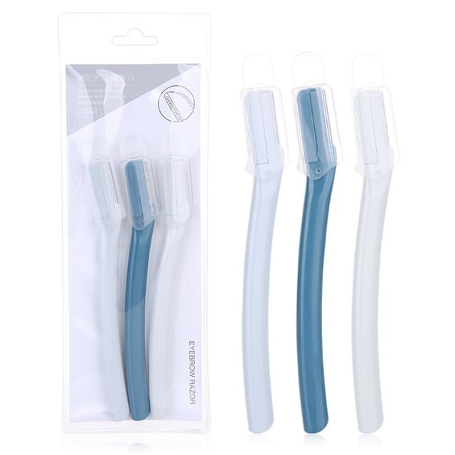 Lameila Cosmetic Tools 3pcs Eye Brow Trimmer Facial Hair Remover Eyebrow Razor Set A0851