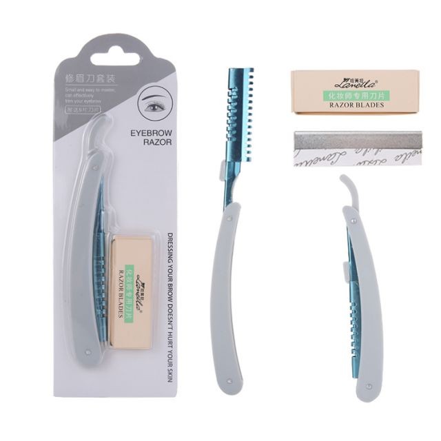 Lameila Cosmetic Makeup Eyebrow Facial Hair Remover Plastic Eyebrow Razor Collection A0849