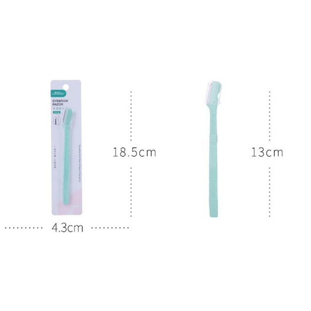 Lameila Hot sell plastic cosmetic eye brow beauty tools mini style eyebrow razor A0250 Lameila Hot sell plastic cosmetic eye brow beauty tools mini style eyebrow razor A0250