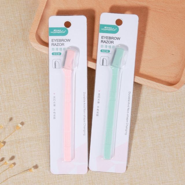 Lameila Hot sell plastic cosmetic eye brow beauty tools mini style eyebrow razor A0250 Lameila Hot sell plastic cosmetic eye brow beauty tools mini style eyebrow razor A0250