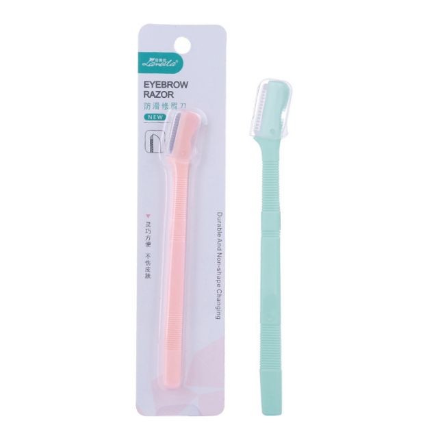 Lameila Hot sell plastic cosmetic eye brow beauty tools mini style eyebrow razor A0250 Lameila Hot sell plastic cosmetic eye brow beauty tools mini style eyebrow razor A0250
