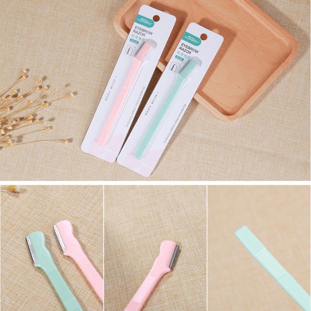 Lameila Hot sell plastic cosmetic eye brow beauty tools mini style eyebrow razor A0250 Lameila Hot sell plastic cosmetic eye brow beauty tools mini style eyebrow razor A0250