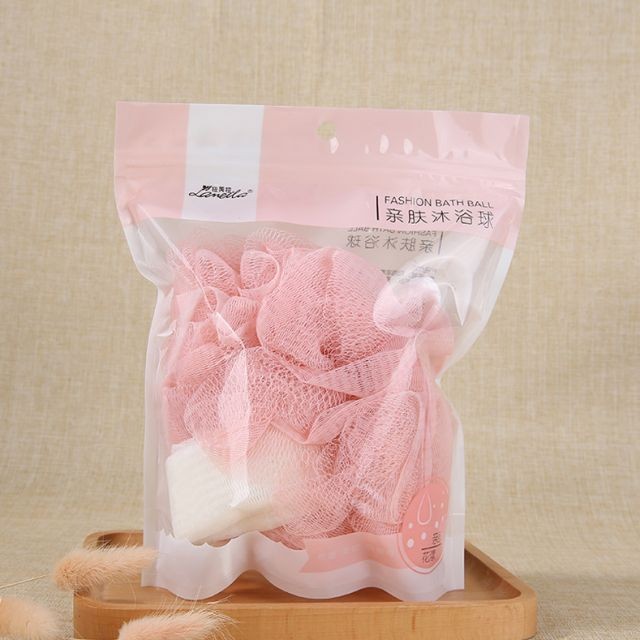 Lameila Bath Accesories Colorful Foam Mesh Bath Sponge Shower Puff Soft Types of Cleaning Dead Skin C048