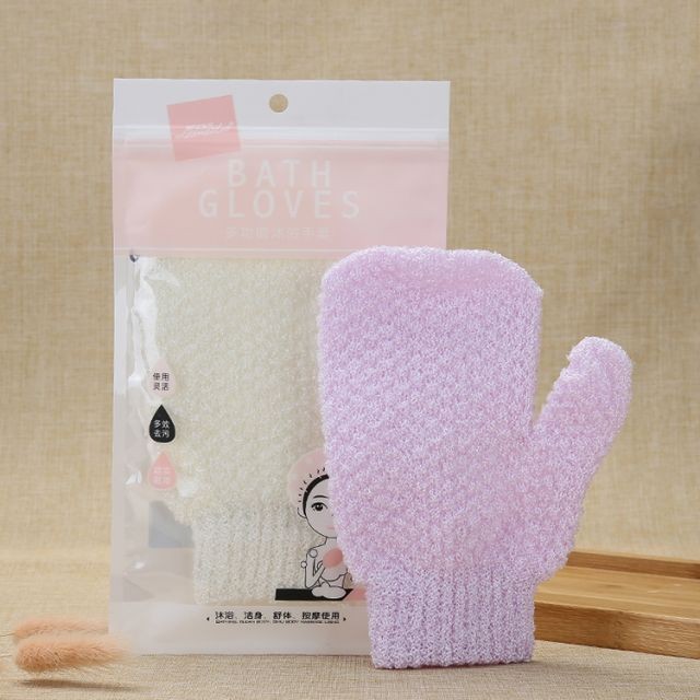 Lameila Exfoliating Scrub microfiber Bath Gloves scrub and wash reusable Sanitary product 1pc C167