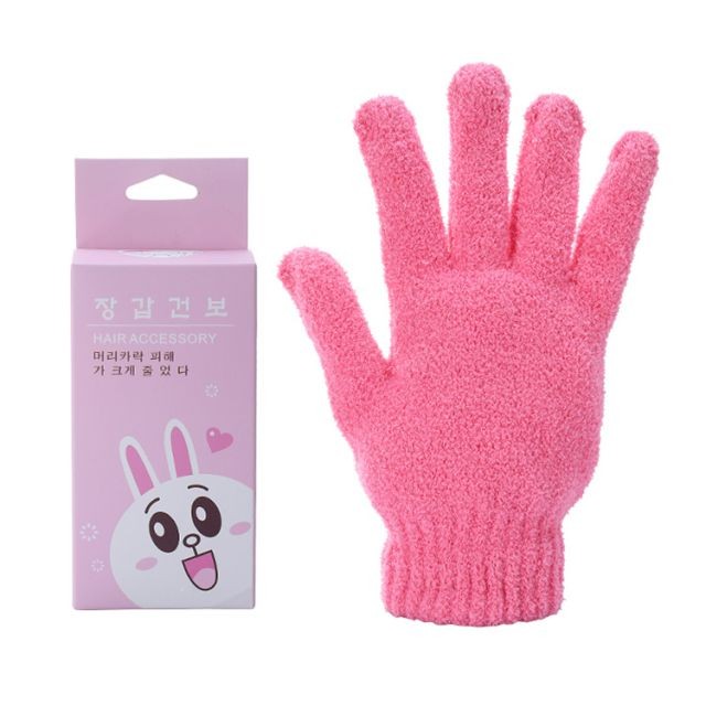 Silubi soft quick dry microfiber hair salon drying towel reusable straightener dry hair glove S654