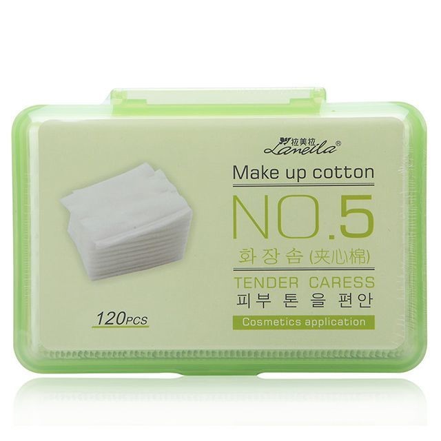 Meilamei 120pcs Cotton_pads Makeup Remover Disposable Cosmetic Cotton Pads For Face B111