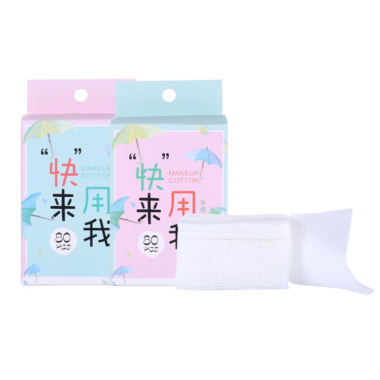 Meilamei 120pcs Cotton_pads Makeup Remover Disposable Cosmetic Cotton Pads For Face B0115