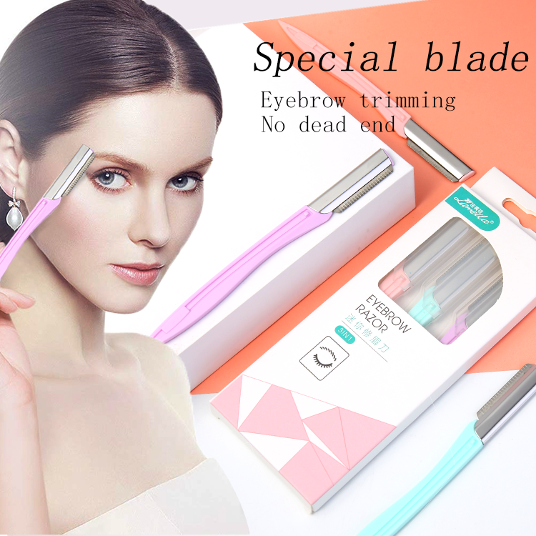 Lameila Wholesale cosmetic eyebrow razor Trimmer blade shaver for women A0371