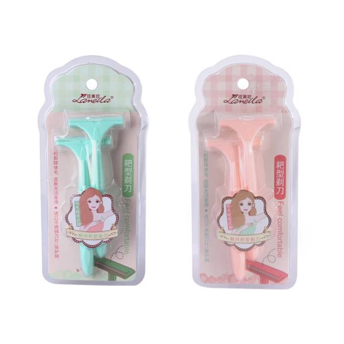 LAMEILA 2 PC personal care plastic women safety blade razor for shaving women shaver knife women A0908