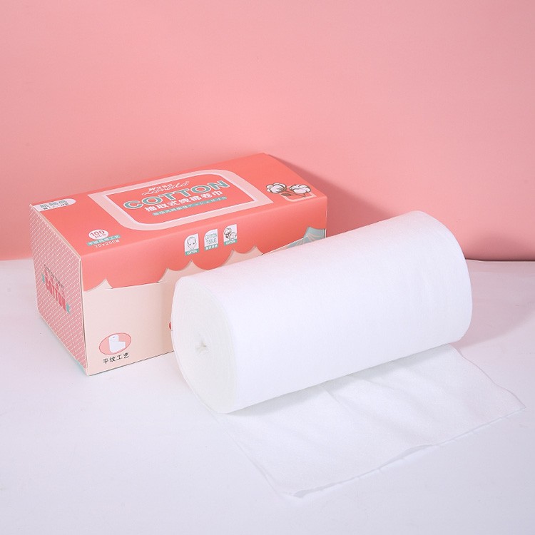 Removable Cotton Towels 100pcs Soft Disposable Facial Cleansing Towel Makeup Remover B149
