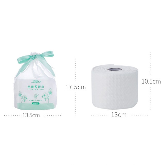 80 draws dry wet facial wash towels thick Biodegradable cleansing cotton soft Disposable face towel B325 80 draws dry wet facial wash towels thick Biodegradable cleansing cotton soft Disposable face towel B325