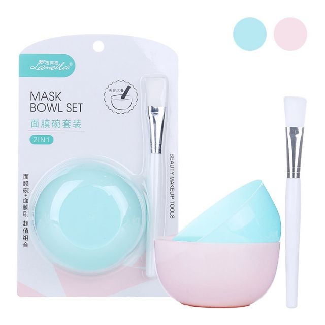 Lameila DIY Face Mask Makeup Tools Beauty Salon Plastic Facial Mask Mixing Bowl D0826