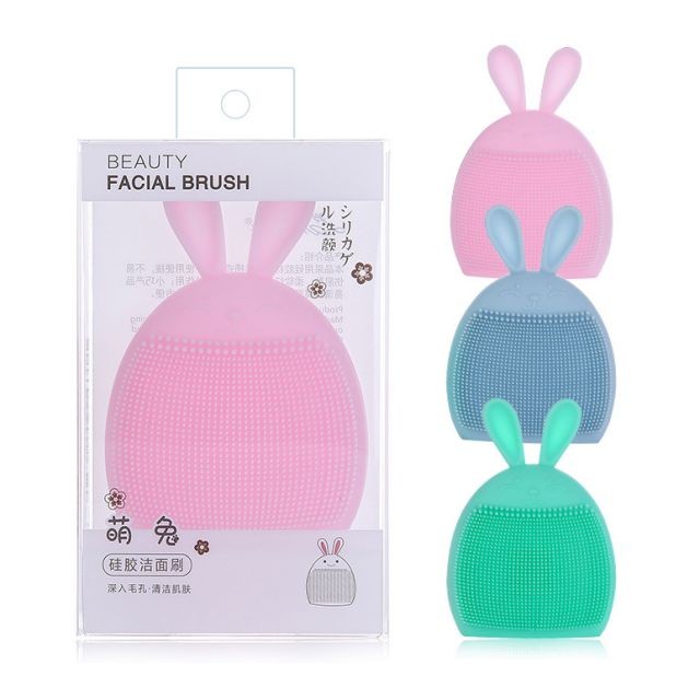 Lameila Wholesale Cosmetic Tools Non-Electric Facial Beauty Tool Silicon Face Washing Silicone Face Cleaning Brush C0371