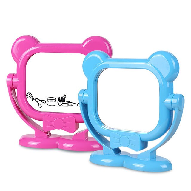 Lameila wholesale stereo desktop mirror rotating makeup mirror creative beauty mirrorM3029