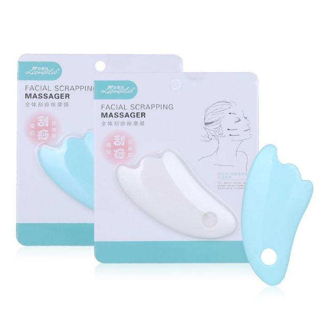 Lameila body relax beauty tools plastic scraping massage washable gua sha scraping massage tool M1097