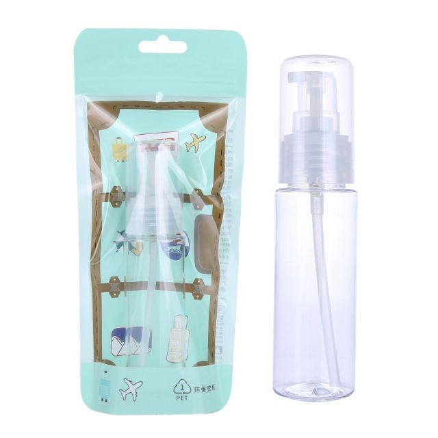 Lameila Wholesale 50ml PET Lotion Pump Bottles Private Label Body Eye Facial Creams Plastic Travel Empty Bottles LM721