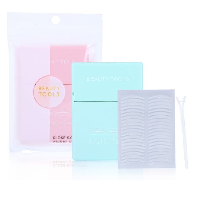 Lameila New Packaging OEM Eyelid Stickers Beauty Invisible Double Sided Double Eyelid Tape A107